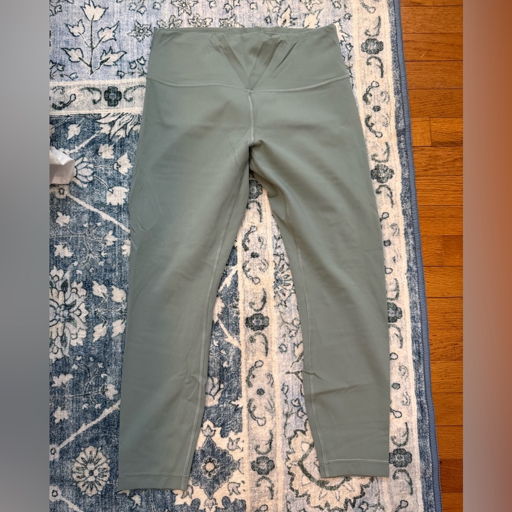 Sage Green Wunder Train Lululemon Leggings